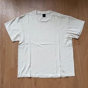 Men's John Elliott Tee Shirt Washed White 1 / Small Streetwear Essentials